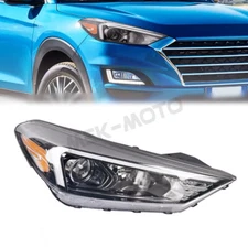 Front Passenger Headlight Assembly for 2019-2021 Hyundai Tucson Right w/ LED