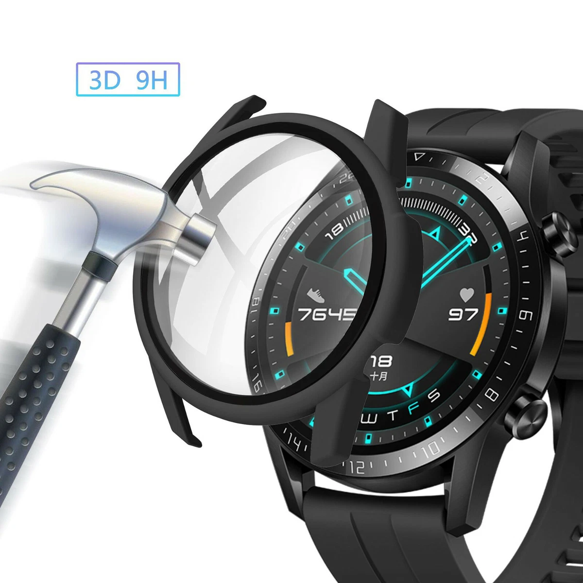 Shockproof Case Screen Protector For Huawei Watch 3 GT2 GT3 E