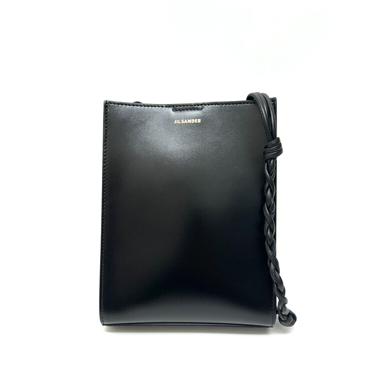 Jil Sander Tangle Small Bag Shoulder Leather Black Ladies | eBay