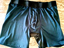 Express Micro Performance Boxer Brief Mens Underwear Small Navy MINT FREE SHIP 