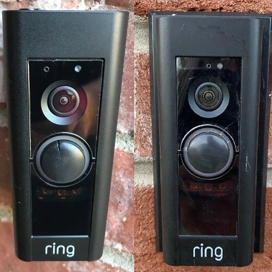 Ring Replacement Smart Doorbell Elite/Pro Button Replacement (Ring
