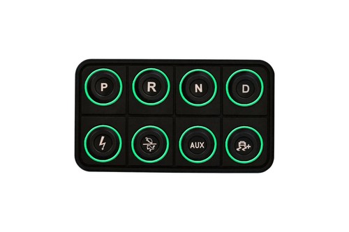 AEM EV 8 Programmable Button Pad For Use With VCU200 Or VCU300 - Picture 4 of 12