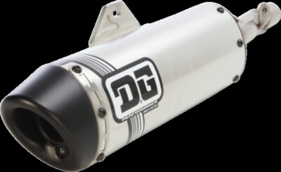 DG Performance V2 Slip-On Exhaust Muffler fits XT 250 Yamaha 2008-2020