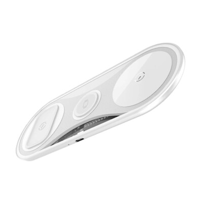 3 in 1 Wireless Charger Ladestation Ladegerät für iPhone, Apple, Watch, Air Pods