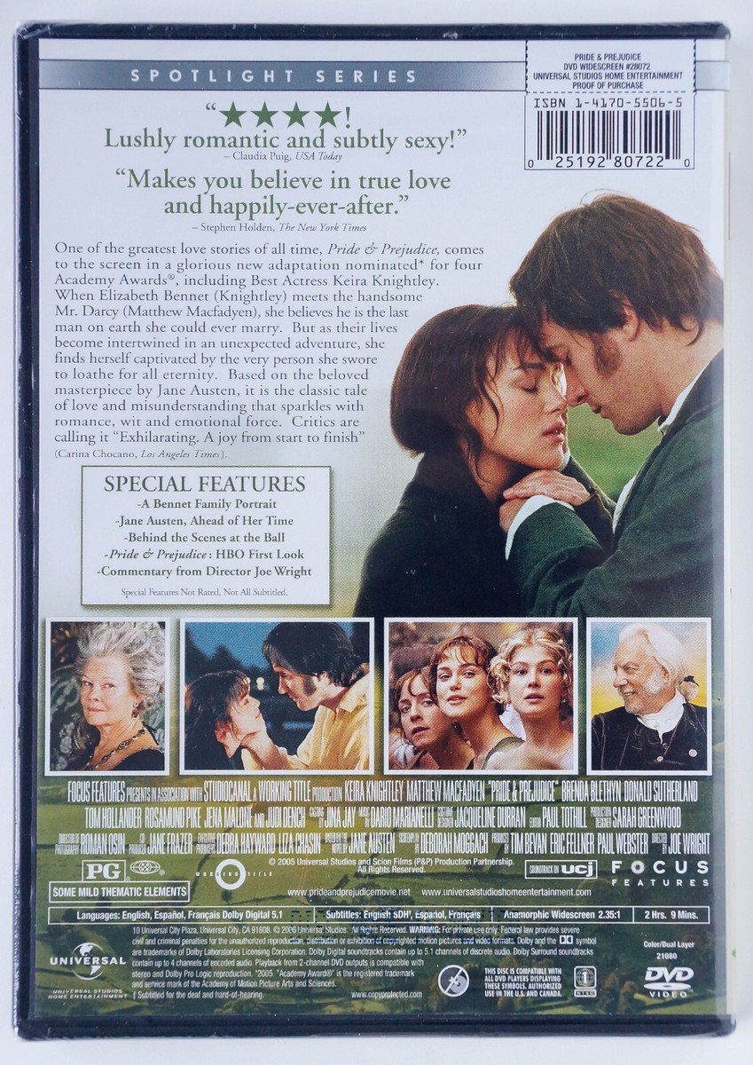 (未使用･未開封品)Pride &amp; Prejudice [DVD] Amazon.com: Pride & Prejudice : Keira Knightley, Matthew