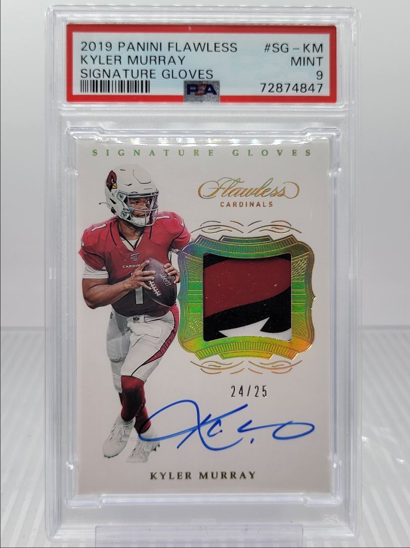 Kyler Murray Panini Flawless Signature Gloves #SGKM Base
