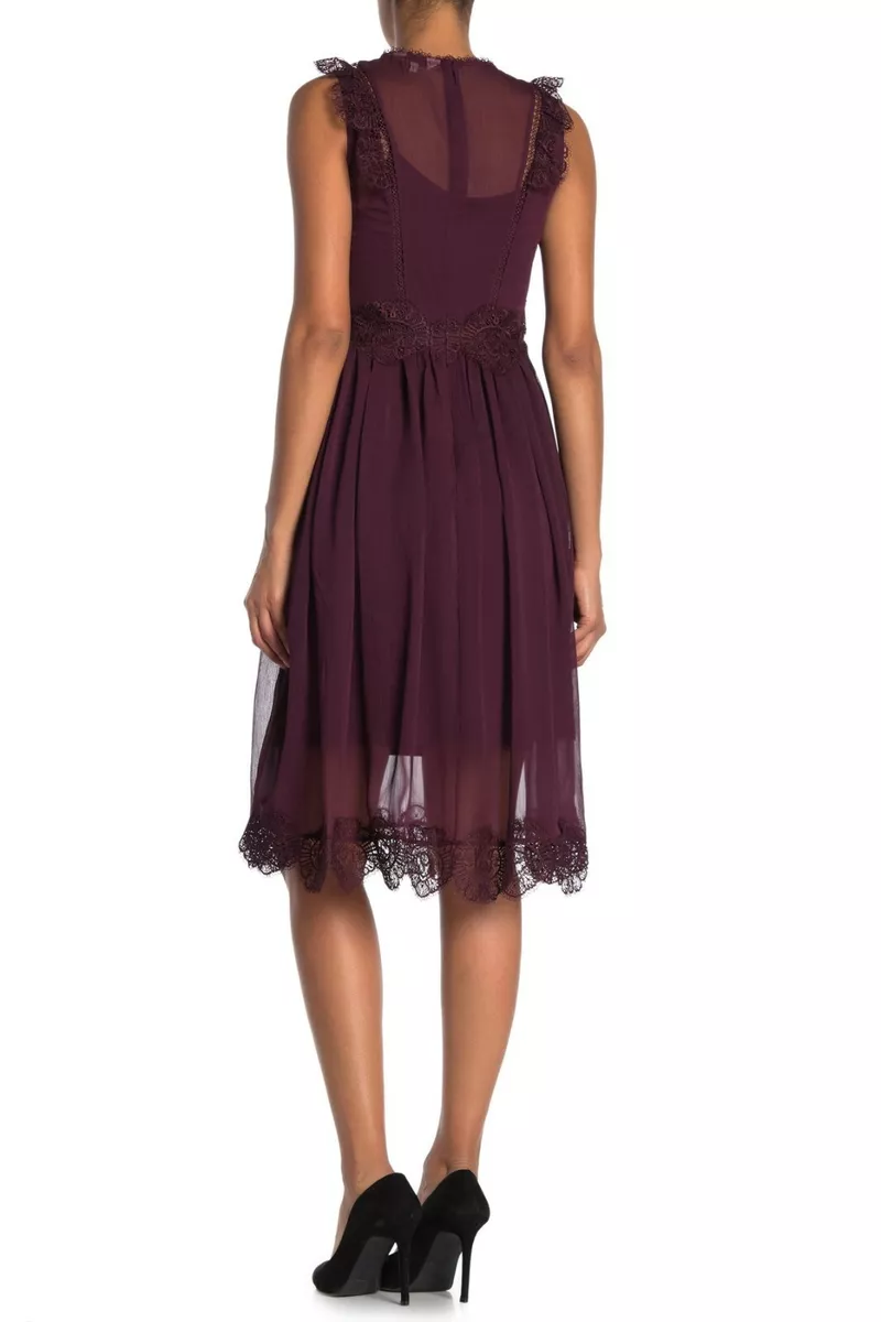 Maroon ted baker dress 2025