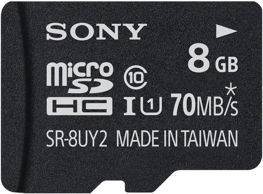 Sony 8GB Class 10 UHS-1 Micro SDHC up to 70MB/s Memory Card ( SR8UY2A/TQ ) - Image 2 of 3