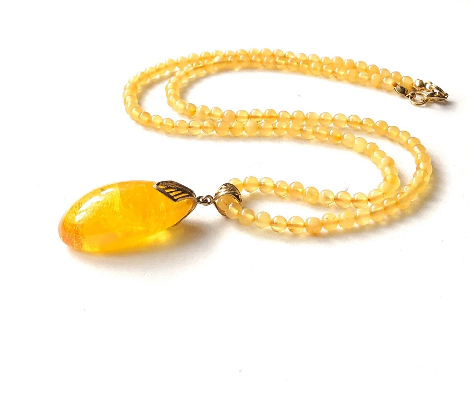collar ámbar báltico natural Foto 2 de 4