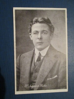 Postkarte von Herrn Seymour Hicks (Ja oder Nein Serie'' unbesendet