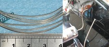 1.0mm Miniature Fine Conduit Hose 30cm Tamiya Pocher Model Upgrade 