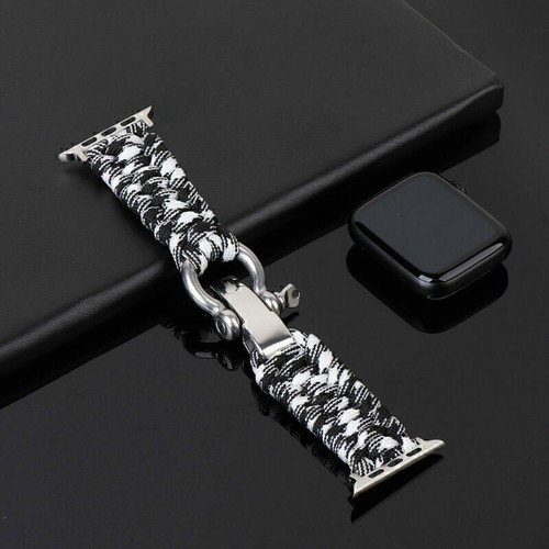 Nylon Rope Braided Band Strap For Apple Watch Ultra 49mm Series 10 9 8 7 6 5 4 - Picture 24 of 52