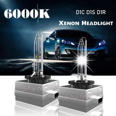 Front-Stock HID Xenon Headlight-Bulbs for Cadillac DTS 2006-2011 LOW HIGH Qty 2