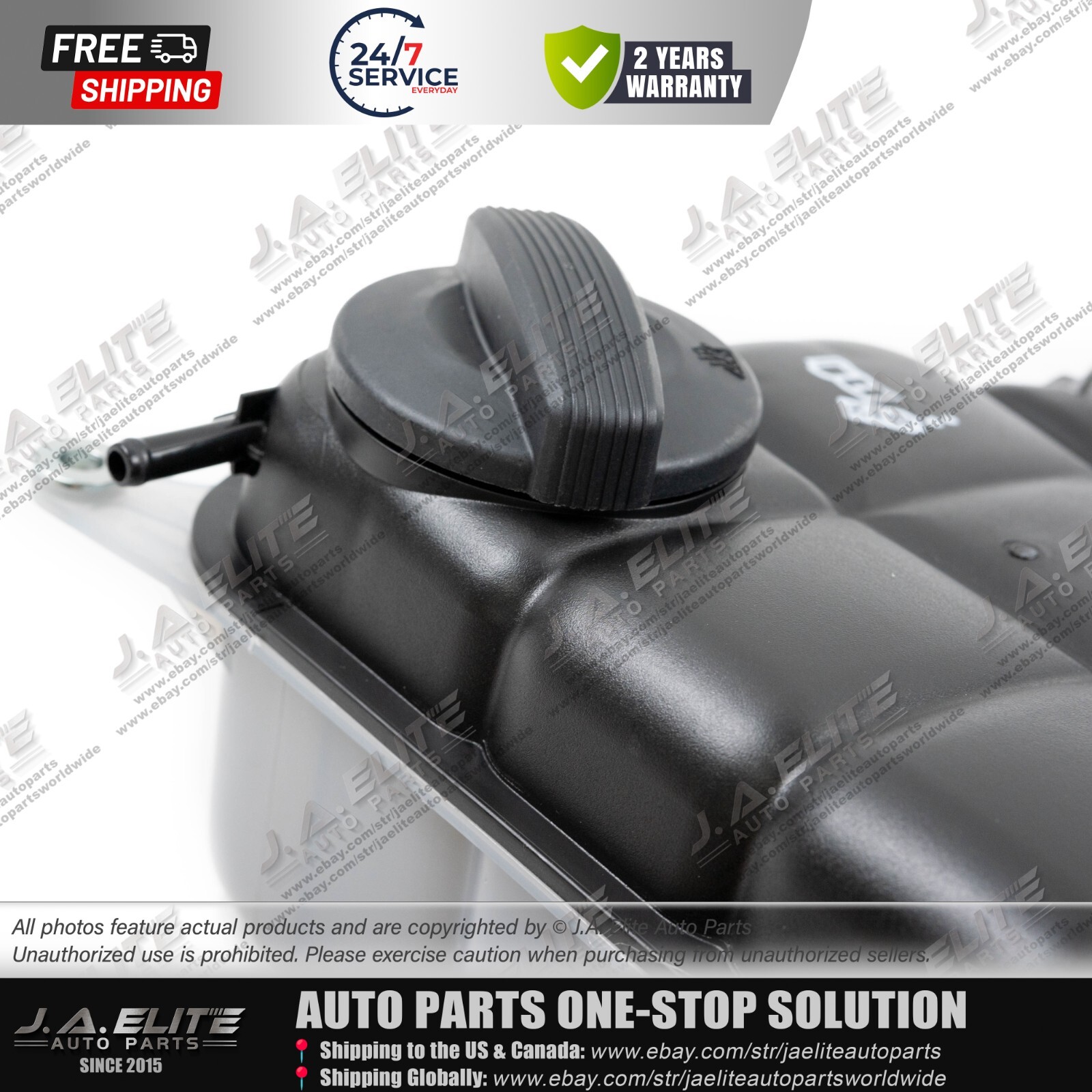 Radiator Coolant Expansion Tank fits Bentley Flying Spur Continental 3W0121403F