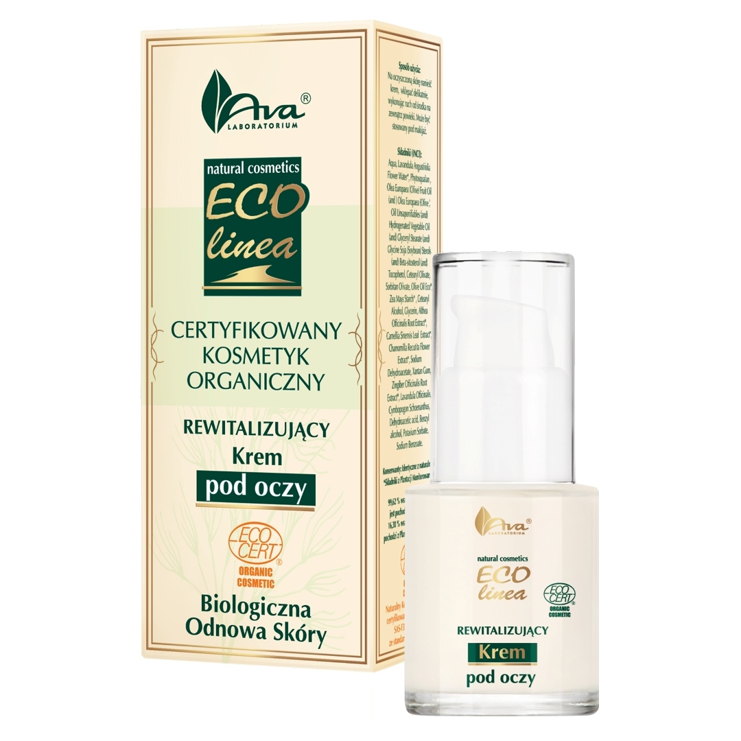 ava eco linea revitalizing eye contour cream