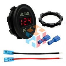 Led Digital Display Voltmeter Car Motorcycle Voltage Volt Gauge Panel Meter 12v Led Digital Display Voltmeter Car Motorcycle Voltage Volt Gauge Panel Meter 12v