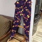 LulaRoe Tall And Curvy Purple Gold red Pink Leggings — photo 9