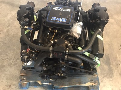 Mercury Marine MerCruiser 340 HP 7.4 L 454 inboard Engine NO SALT Drop In Ready 