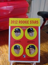 2012 Topps Heritage - Rookie Stars #286 Dellin Betances, Matt Moore, Addison...