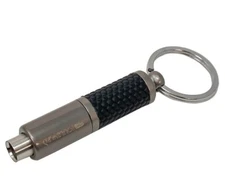 Cigar Boulevard Gunmetal Punch Cigar Cutters Rubber Grip