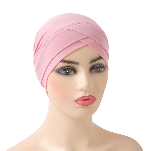 Damen Hijab Haarpflege Mützen Beanie Mütze Muslim Unter Schal Halstuch Turban Mützen - Bild 27 von 32