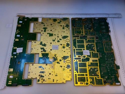 3 Stck. Nokia 472083A ertragreiche Telekommunikationsplatinen MPC8377CVRALGA Gold Recovery MLCC - Bild 2 von 12