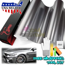 ESSMO PET Liquid Metallic Agate Gray Auto Car Vehicle Vinyl Wrap Decal Sticker