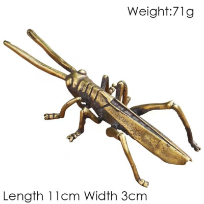Solid Brass Figurine Statue Animal Figurines Desk Home Ornament Gift Decor USA