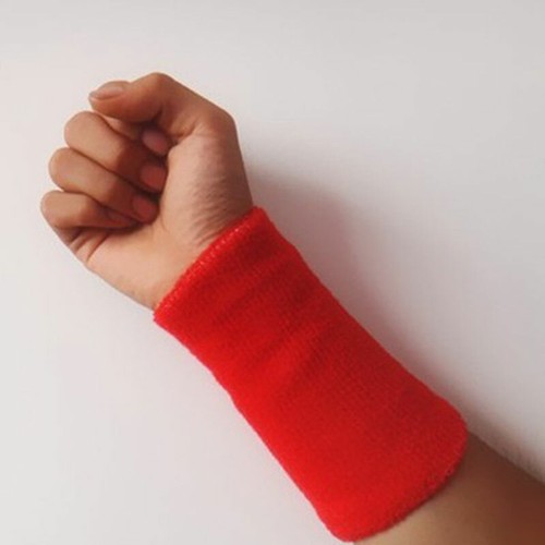 Unisex Cotton Wrist Wristband Sport Towel Sweatband Solid Sweat Band Yoga Gy↔ - Picture 40 of 42