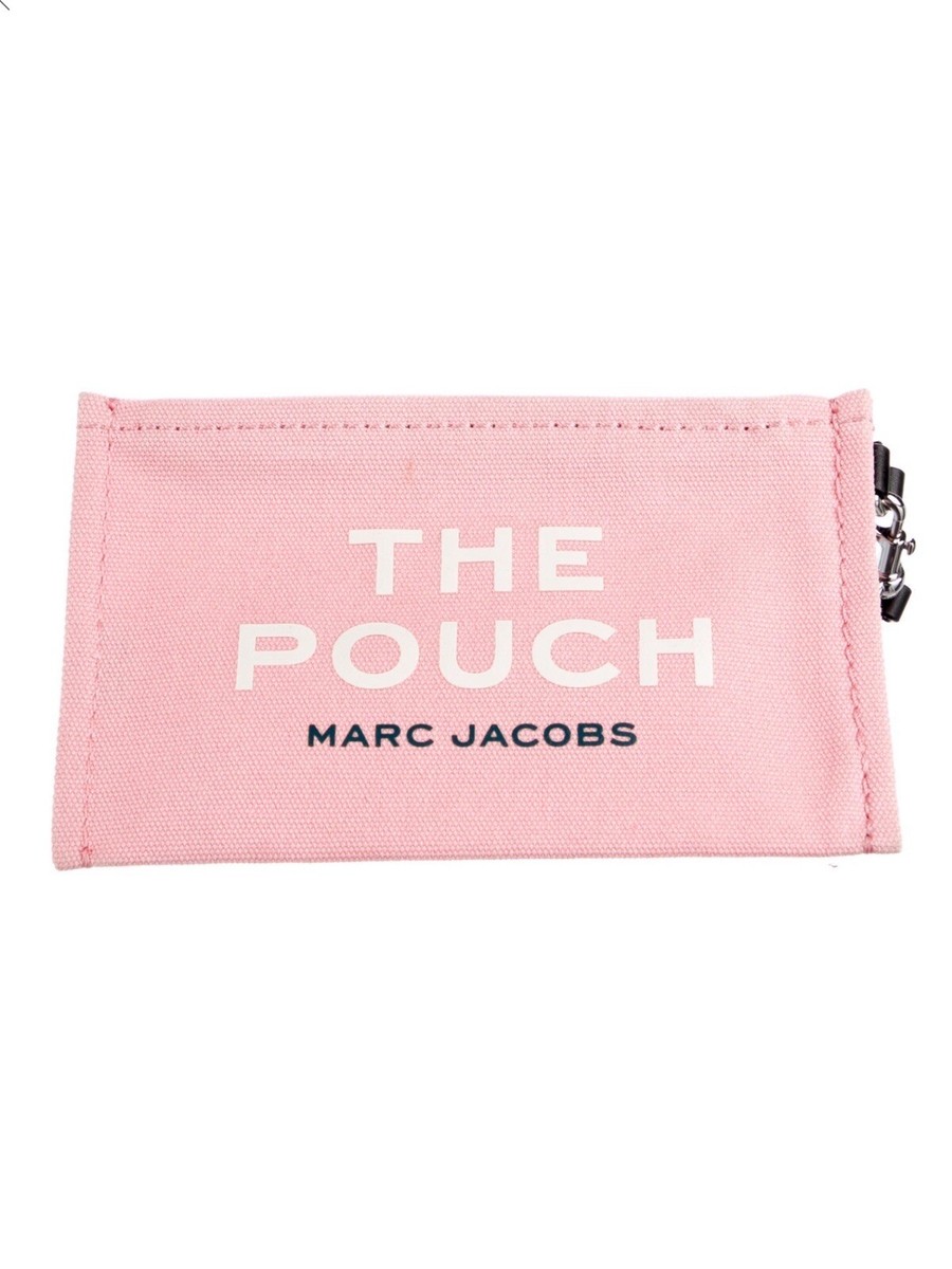 MARC JACOBS ×スヌーピーコラボ ポーチ Marc Jacob's X Peanuts Snoopy Collab Pink Canvas Graphic Print
