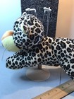 Plush - Leopard Cheetah Jaguar Cub - Spotted Jungle Cat - 14" Long Laying Down — photo 8
