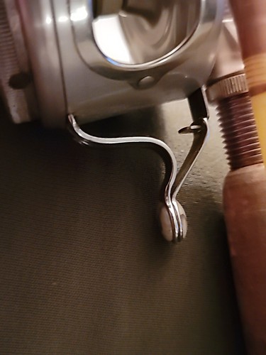 Vintage Shakespeare Silent 1836 Model FC Tru-Art Automatic Fly Fishing Polereel - Picture 6 of 11