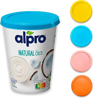 XILMARK Silicone Stretch Lids, Yogurt Pot Lids Reusable, Reusable
