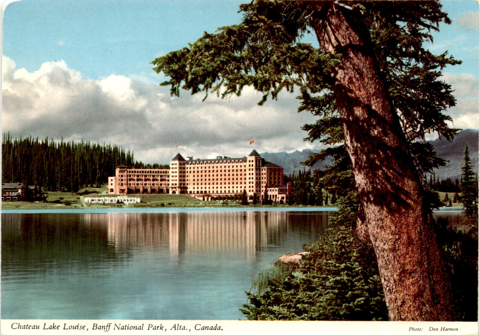Chateau Lake Louise, Banff National Park, Alta., Canada, Don Harmon, Postcard
