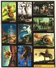 2022 Shiverbones Trading Cards LE Sheet Signed by Matthew Kirscht 33 of 100 N/M!