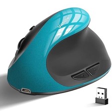 Vassink Ergonomic Mouse Rechargeable Wireless Mouse Right Handed Small Mouse ...