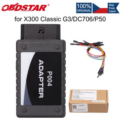 OBDSTAR P004 Basic Kit for X300 Classic G3/DC706/P50 for 3000+ ECU part No