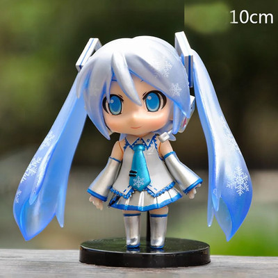 Kawaii Virtual Singer Mini Character Ornament Pink Green Anime Model Toy Gift