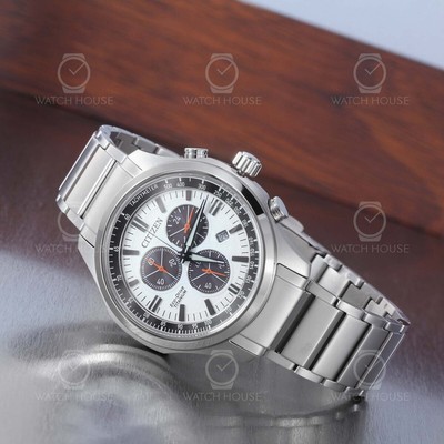 Citizen Sport Super Titanium Eco Drive AT2530-85A Weiß