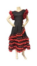 Authentic Sevillana Dress Flamenco Spanish Dance Feria Fashion J. Perti ez