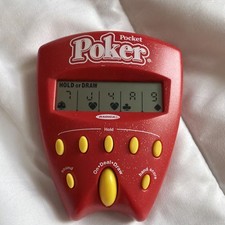 2002 Radica Pocket Poker Electronic Handheld Game