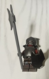 Uruk-Hai X4 Helmet Armor minifigure LEGO The Lord of the Rings 9471 9474 30211