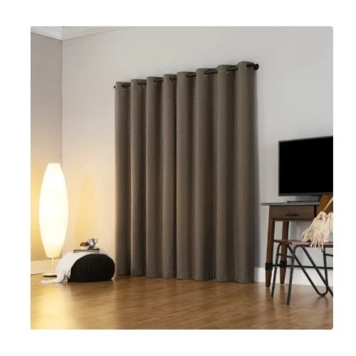 Sun Zero Tonal Texture Fleece Insulated 100% Blackout Curtains 100"x84" Pick Set