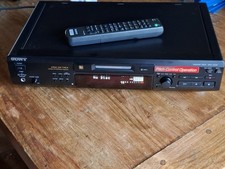 Sony MDS JE 530 minidisc recorder excellent working condition inc remote and box