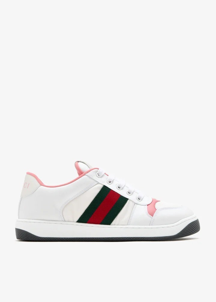 US Customs Fees Paid -  Gucci Screener Sneakers IT 36.5 Women