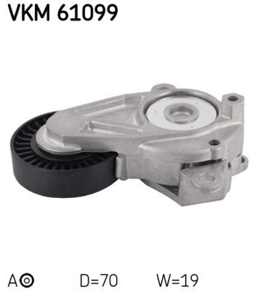 Riemenspanner Keilrippenriemen Rechts FüR Toyota Auris Kombi Corolla Stufenheck-image