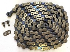 Diamond skip tooth 1" pitch BICYCLE CHAIN 3/16" skip tooth 57" long