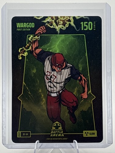2025 Bo Jackson Battle Arena WARGOD GLOW Battlefoil MIKE TROUT Free Shipping