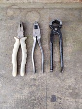 Vintage Elliot Lucas Pliers And Pincers - PW 138-8"-PW 54-8 Ultra Tensile PB80-8