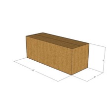 50 16x6x6 Kraft Brown Corrugated Shipping Boxes 32 ECT Single-Wall New